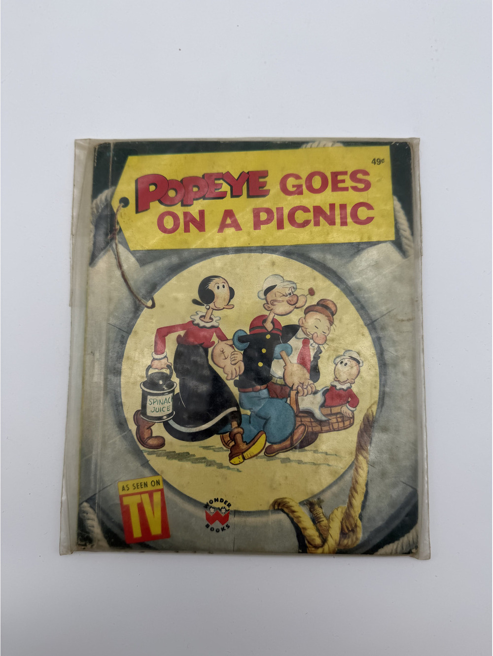 Popeye Goes On A Picnic Vintage Comic Book